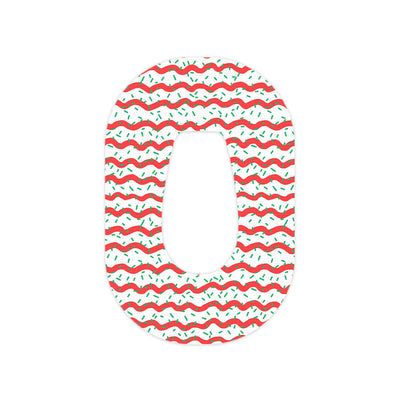 Christmas Icing Dexcom G6 Patch Tape - Pump Peelz