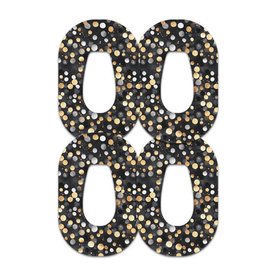 Bokeh Glow Dexcom G6 Patch Tape - Pump Peelz