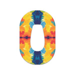 Bright Tie Dye Dexcom G6 Patch Tape - Pump Peelz