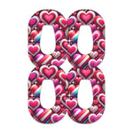 Sparkly Hearts Dexcom G6 Patch Tape - Pump Peelz