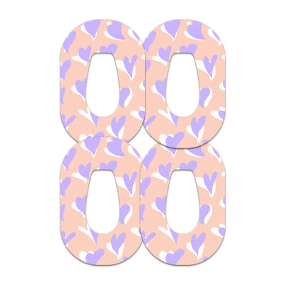 Lavender Love Dexcom G6 Patch Tape - Pump Peelz