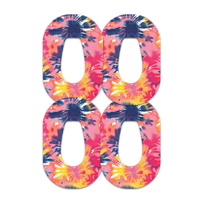Summer Tie Dye Dexcom G6 Patch Tape - Pump Peelz