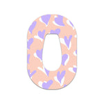 Lavender Love Dexcom G6 Patch Tape - Pump Peelz