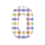 Spring Plaid Dexcom G6 Patch Tape - Pump Peelz