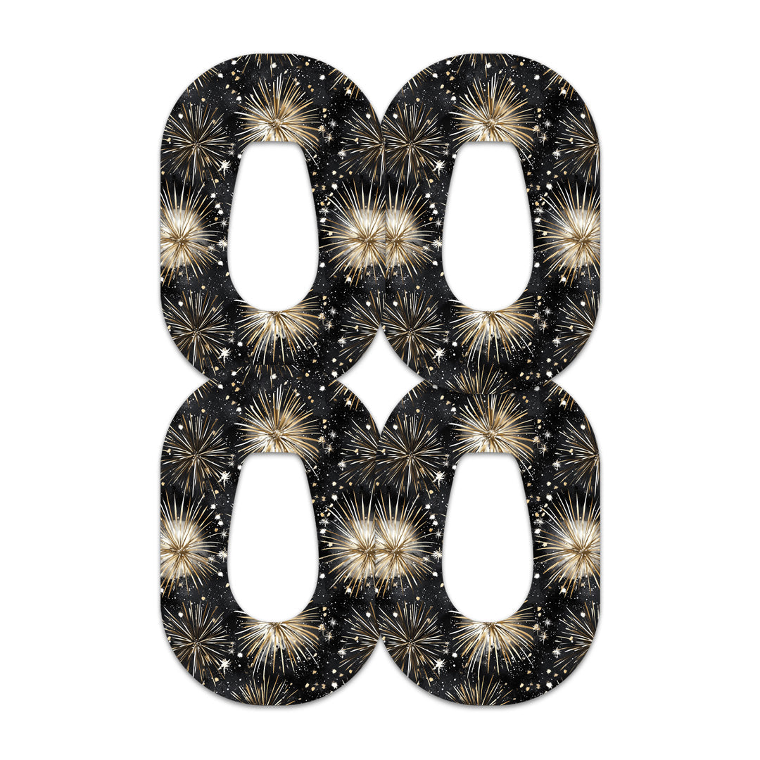 Fireworks Dexcom G6 Patch Tape - Pump Peelz