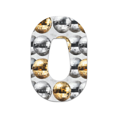 Disco Balls Dexcom G6 Patch Tape - Pump Peelz