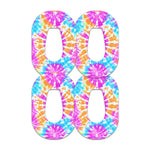 Neon Tie Dye Dexcom G6 Patch Tape - Pump Peelz