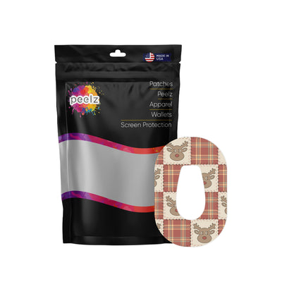 Rustic Reindeer Dexcom G6 Patch Tape - Pump Peelz