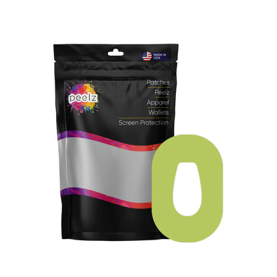 Solid Color Pear Dexcom G6 Patch Tape - Pump Peelz