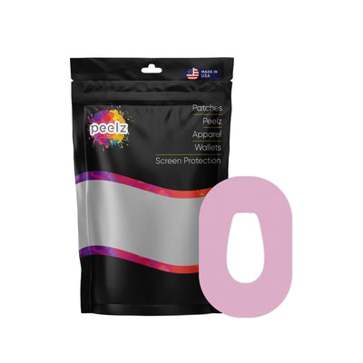 Solid Color Rose Dexcom G6 Patch Tape - Pump Peelz