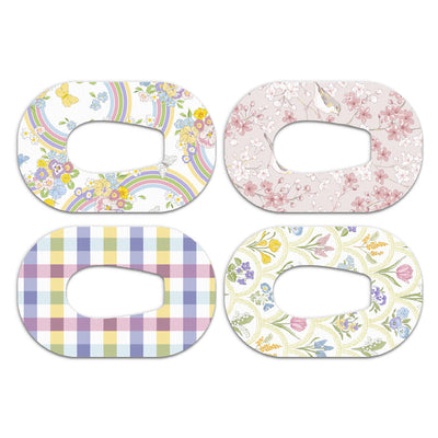 Spring Variety Pack Dexcom G6 Patch Tape - Pump Peelz