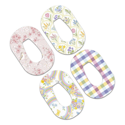 Spring Variety Pack Dexcom G6 Patch Tape - Pump Peelz