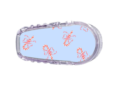Candy Cane Lane Dexcom G6 Transmitter Sticker - Pump Peelz