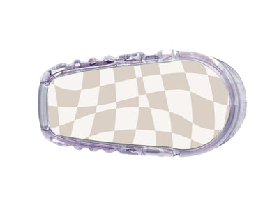 Creamy Check Dexcom G6 Transmitter Sticker - Pump Peelz