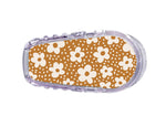 Caramel Daisies Dexcom G6 Transmitter Sticker - Pump Peelz