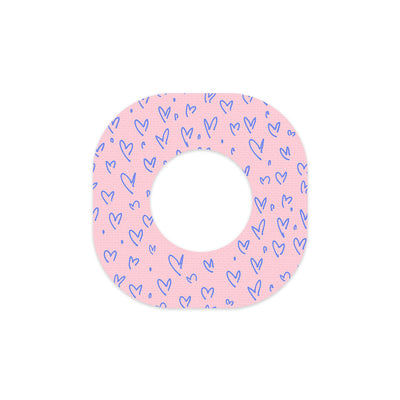 Love Language Dexcom G7 and Stelo Patch Tape - Pump Peelz