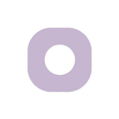 Solid Color Lavender Dexcom G7 and Stelo Patch Tape - Pump Peelz