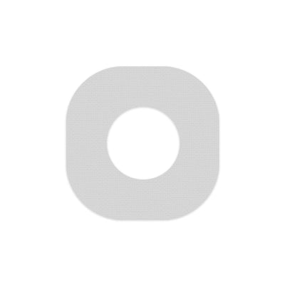 Solid Color Platinum Dexcom G7 and Stelo Patch Tape - Pump Peelz