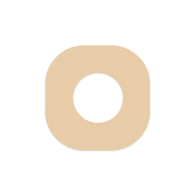 Solid Color Yolk Dexcom G7 and Stelo Patch Tape - Pump Peelz