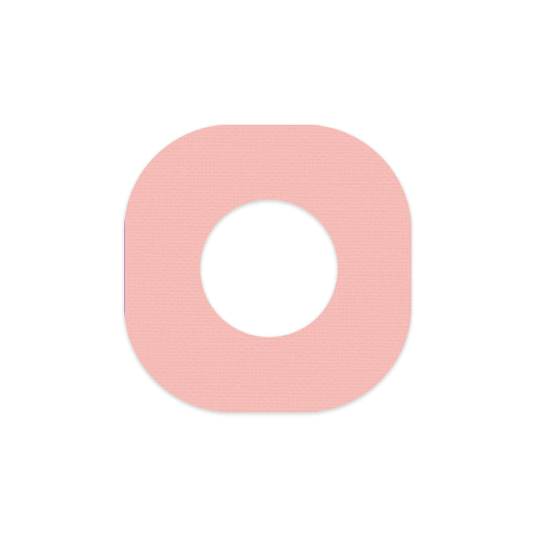 Solid Color Cantaloupe Dexcom G7 and Stelo Patch Tape - Pump Peelz