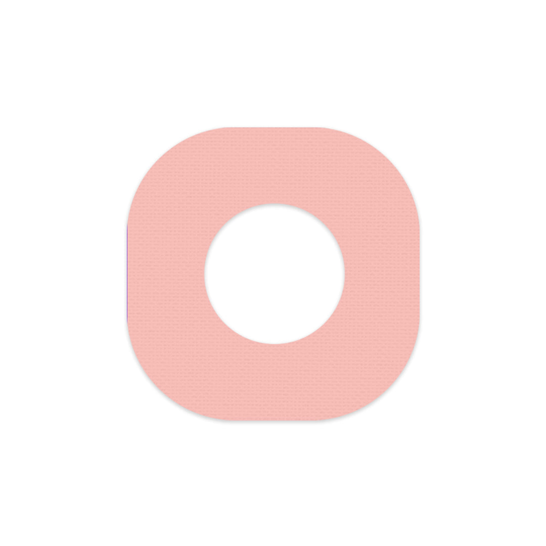 Solid Color Cantaloupe Dexcom G7 and Stelo Patch Tape - Pump Peelz