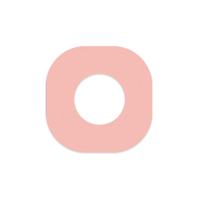 Solid Color Cantaloupe Dexcom G7 and Stelo Patch Tape - Pump Peelz