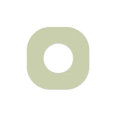 Solid Color Tea Dexcom G7 and Stelo Patch Tape - Pump Peelz