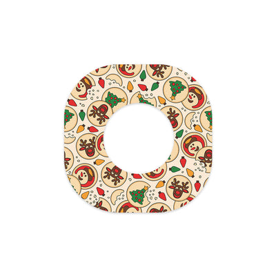 Santa's Cookies Dexcom G7 and Stelo Patch Tape - Pump Peelz