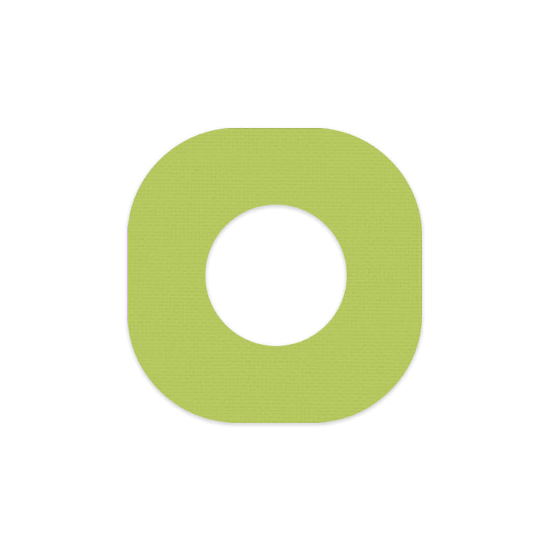 Solid Color Pear Dexcom G7 and Stelo Patch Tape - Pump Peelz