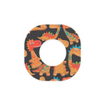 Jurassic Gingerbread Dexcom G7 and Stelo Patch Tape - Pump Peelz