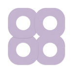Solid Color Lavender Dexcom G7 and Stelo Patch Tape - Pump Peelz