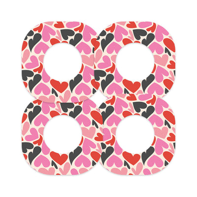 Heartbreaker Dexcom G7 and Stelo Patch Tape - Pump Peelz