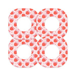 Strawberry Kisses Dexcom G7 and Stelo Patch Tape - Pump Peelz