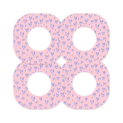 Love Language Dexcom G7 and Stelo Patch Tape - Pump Peelz