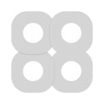 Solid Color Platinum Dexcom G7 and Stelo Patch Tape - Pump Peelz