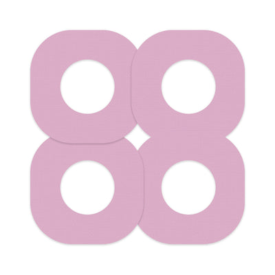 Solid Color Rose Dexcom G7 and Stelo Patch Tape - Pump Peelz