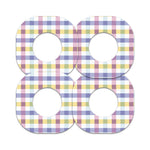 Spring Plaid Dexcom G7 and Stelo Patch Tape - Pump Peelz