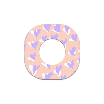 Lavender Love Dexcom G7 and Stelo Patch Tape - Pump Peelz