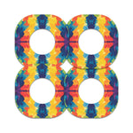 Bright Tie Dye Dexcom G7 and Stelo Patch Tape - Pump Peelz