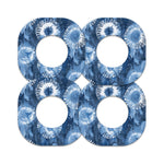 Monochrome Blue Tie Dye Dexcom G7 and Stelo Patch Tape - Pump Peelz