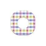 Spring Plaid Dexcom G7 and Stelo Patch Tape - Pump Peelz