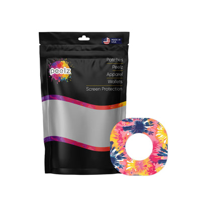 Summer Tie Dye Dexcom G7 and Stelo Patch Tape - Pump Peelz