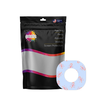 Candy Cane Lane Dexcom G7 and Stelo Patch Tape - Pump Peelz