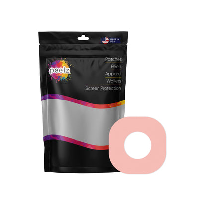 Solid Color Cantaloupe Dexcom G7 and Stelo Patch Tape - Pump Peelz