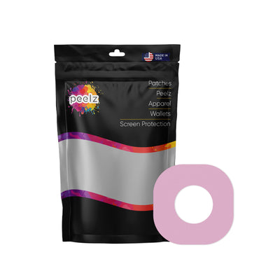 Solid Color Rose Dexcom G7 and Stelo Patch Tape - Pump Peelz