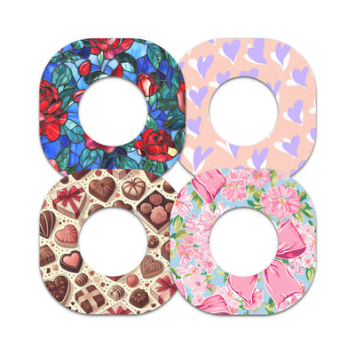 Valentine Variety Pack Dexcom G7 and Stelo Patch Tape - Pump Peelz
