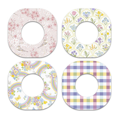 Spring Variety Pack Dexcom G7 and Stelo Patch Tape - Pump Peelz