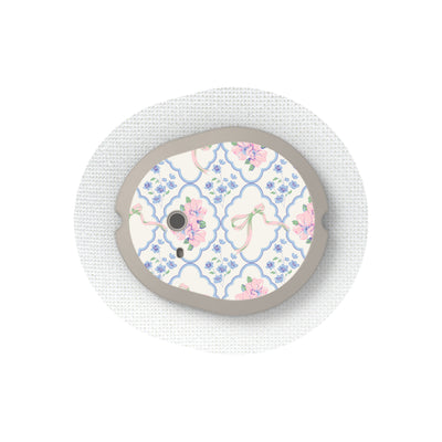 Spring Coquette Dexcom G7 and Stelo Transmitter Sticker - Pump Peelz