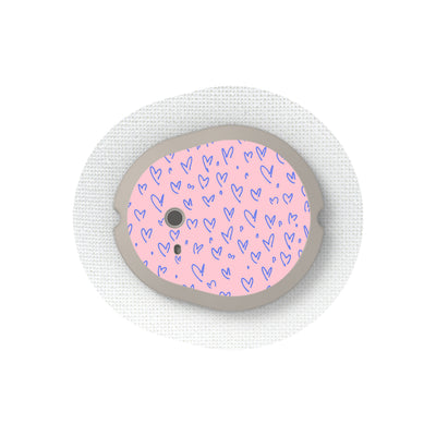 Love Language Dexcom G7 and Stelo Transmitter Sticker - Pump Peelz