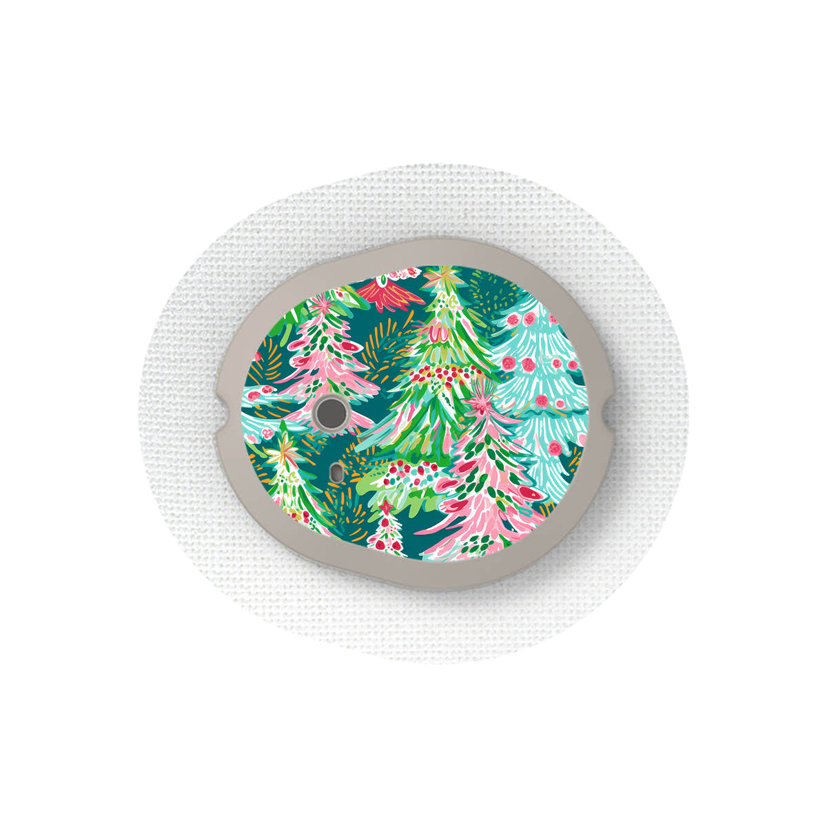 Festive Forest Dexcom G7 and Stelo Transmitter Sticker - Pump Peelz